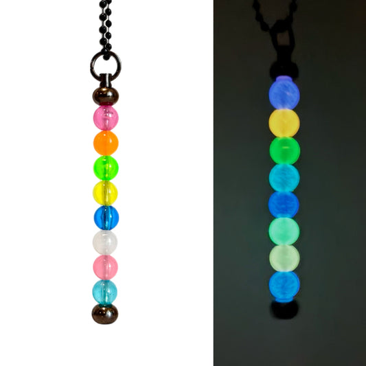 Glow in the Dark Beaded Charm - Tumbler Handle Charm