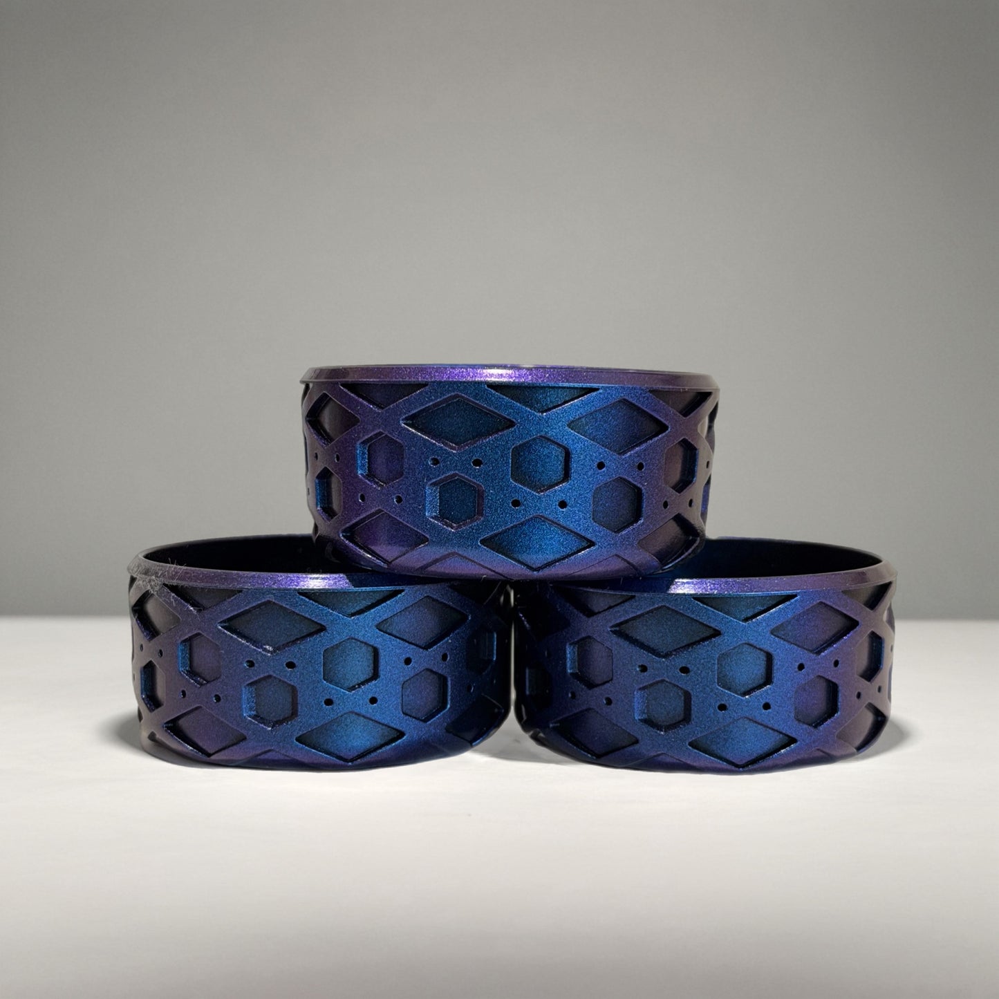 Waffle Boots™ – Blue Metallic 2.75" Shorty