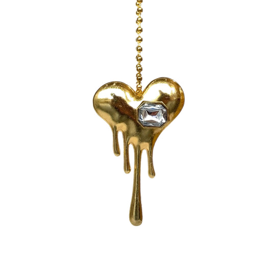 Dripping Heart Charm - Tumbler Handle Charm