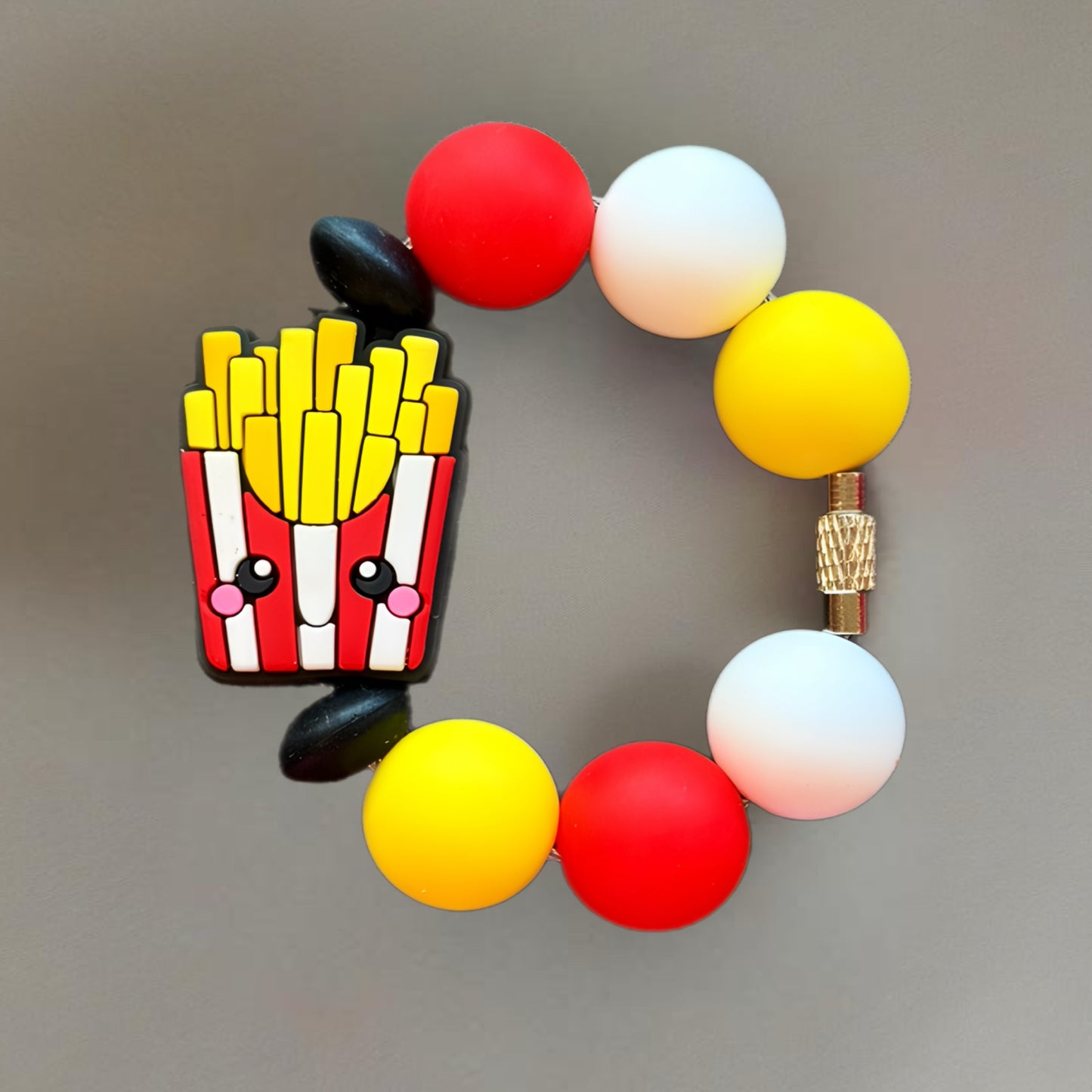 Fries Before Guys Handle Bracelet - Tumbler Handle Charm