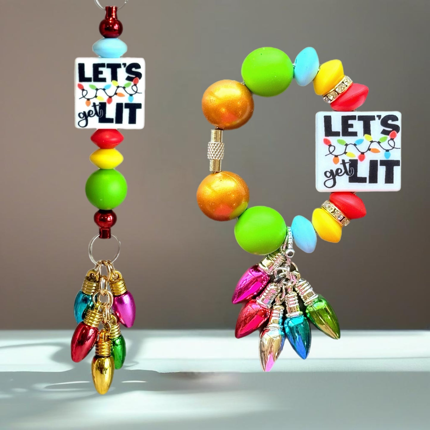 Let’s Get Lit Charm - Tumbler Handle Charm