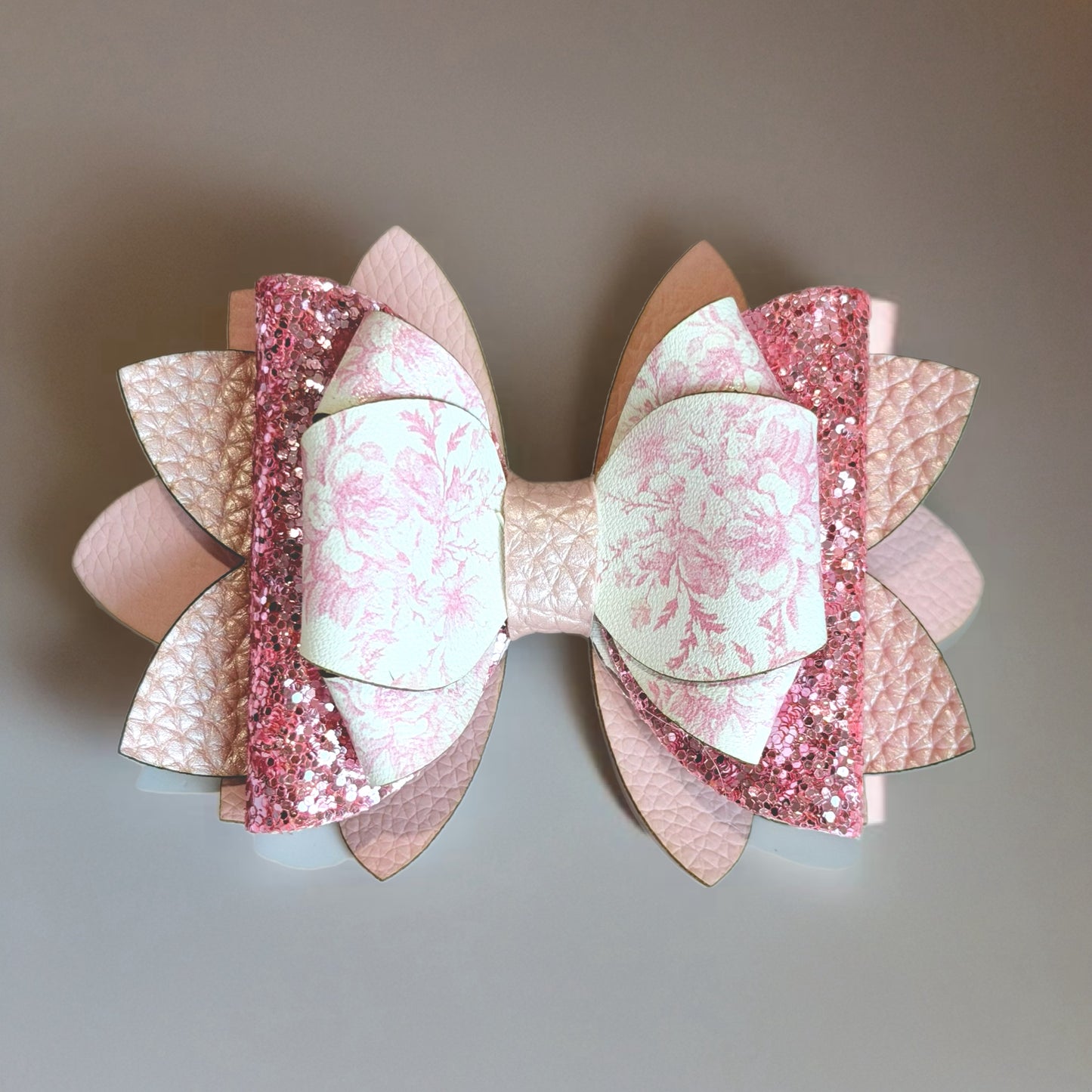 Pink Bouquet Tumbler Bow