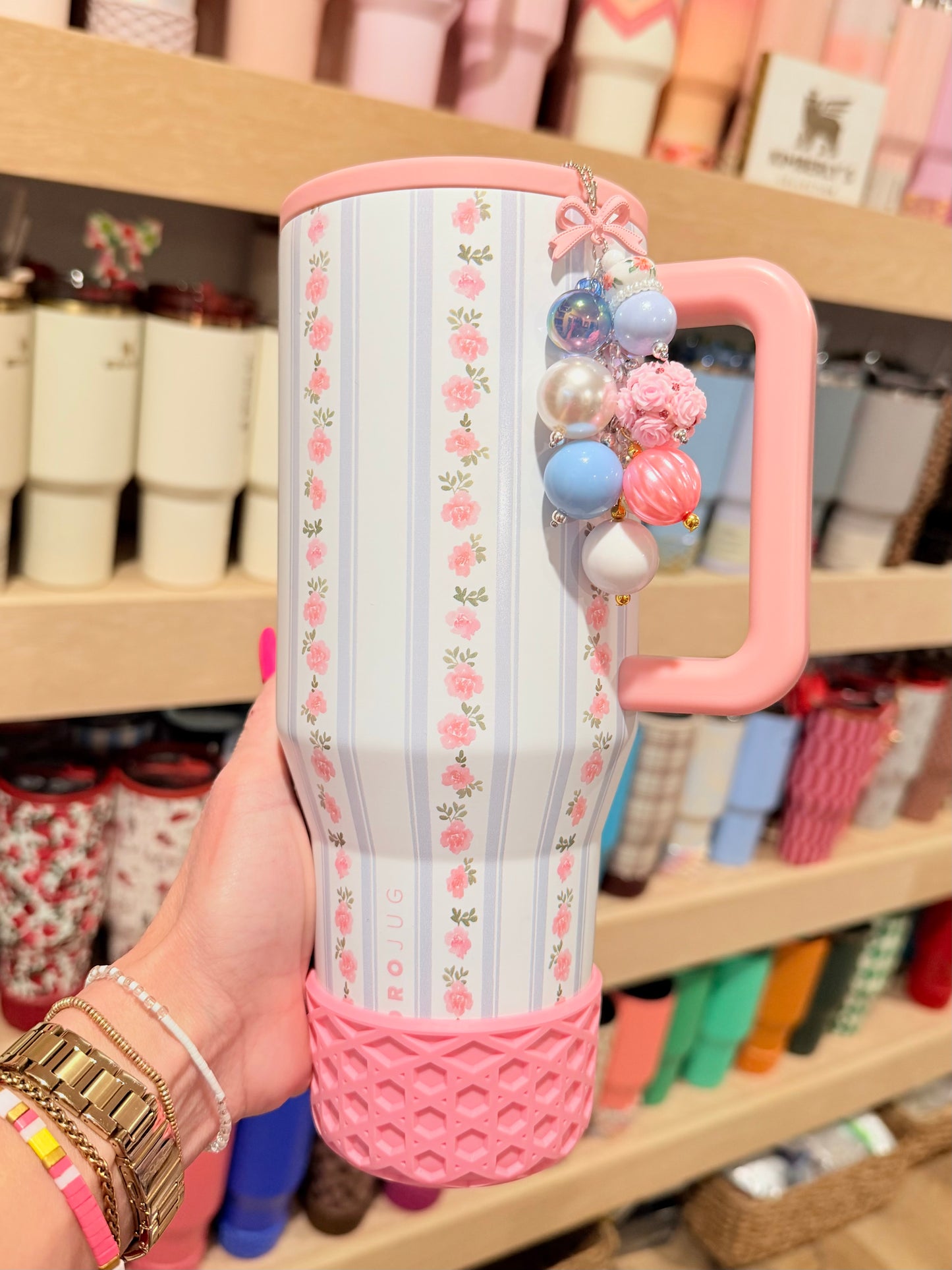 Primrose Bauble Charm - Tumbler Handle Charm