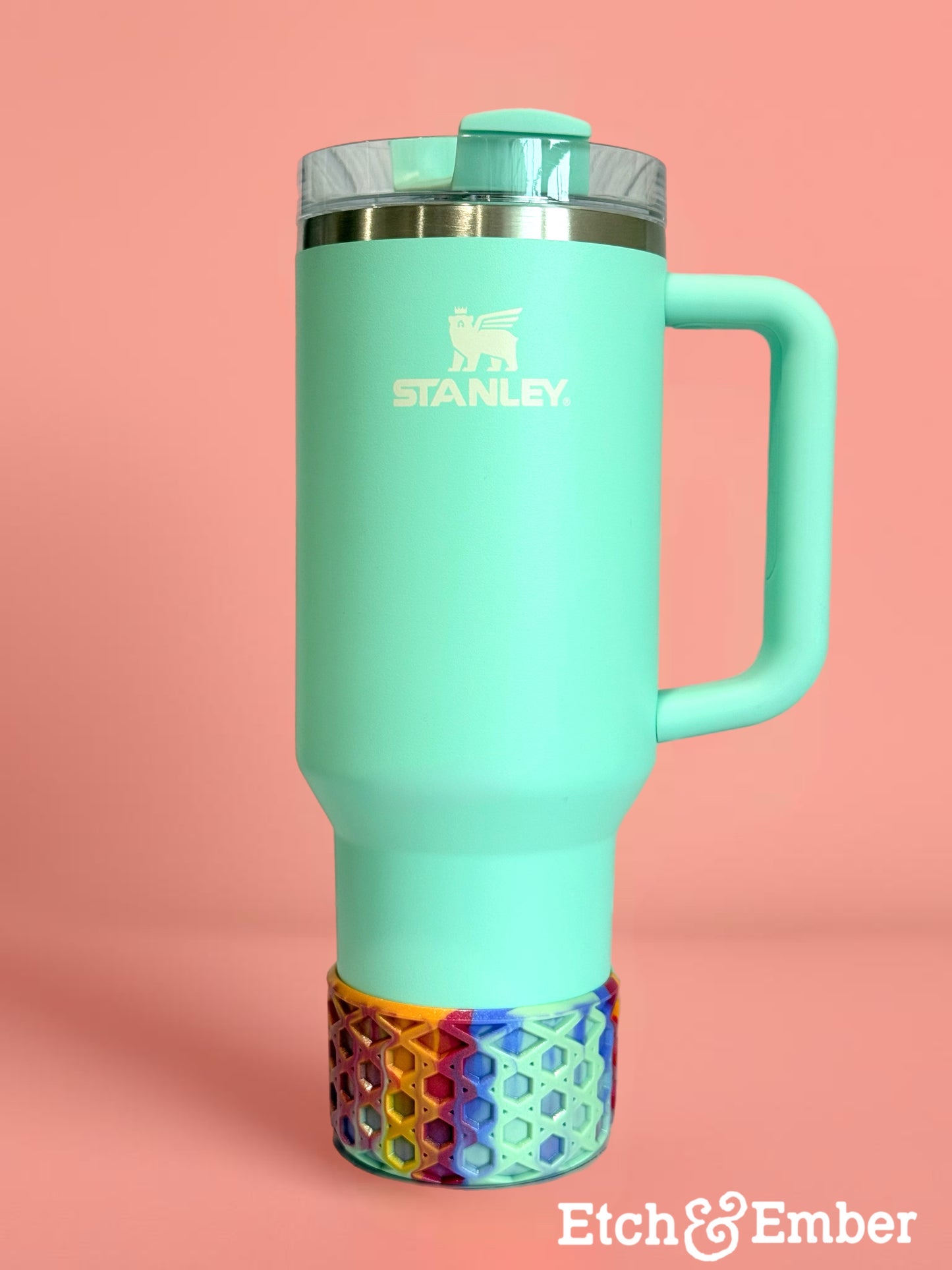 Color Wave Remix WAFFLE Tumbler Boot -fits 20-40oz