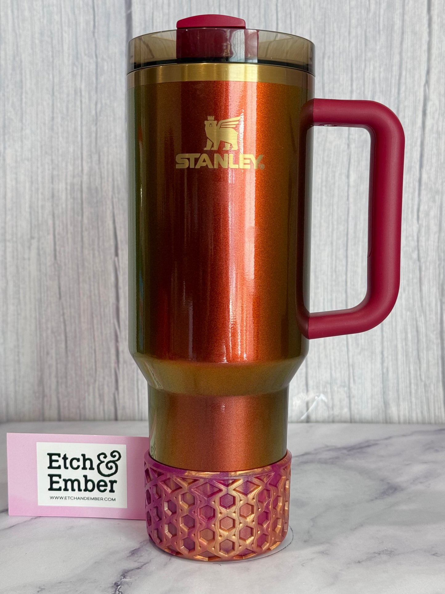 Pomegranate Remix WAFFLE Tumbler Boot -fits 20-40oz New!