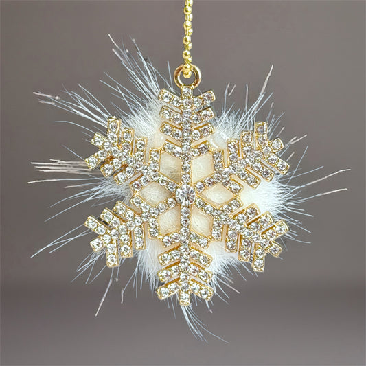 Snow Kissed Snowflake Charm - Tumbler Handle Charm