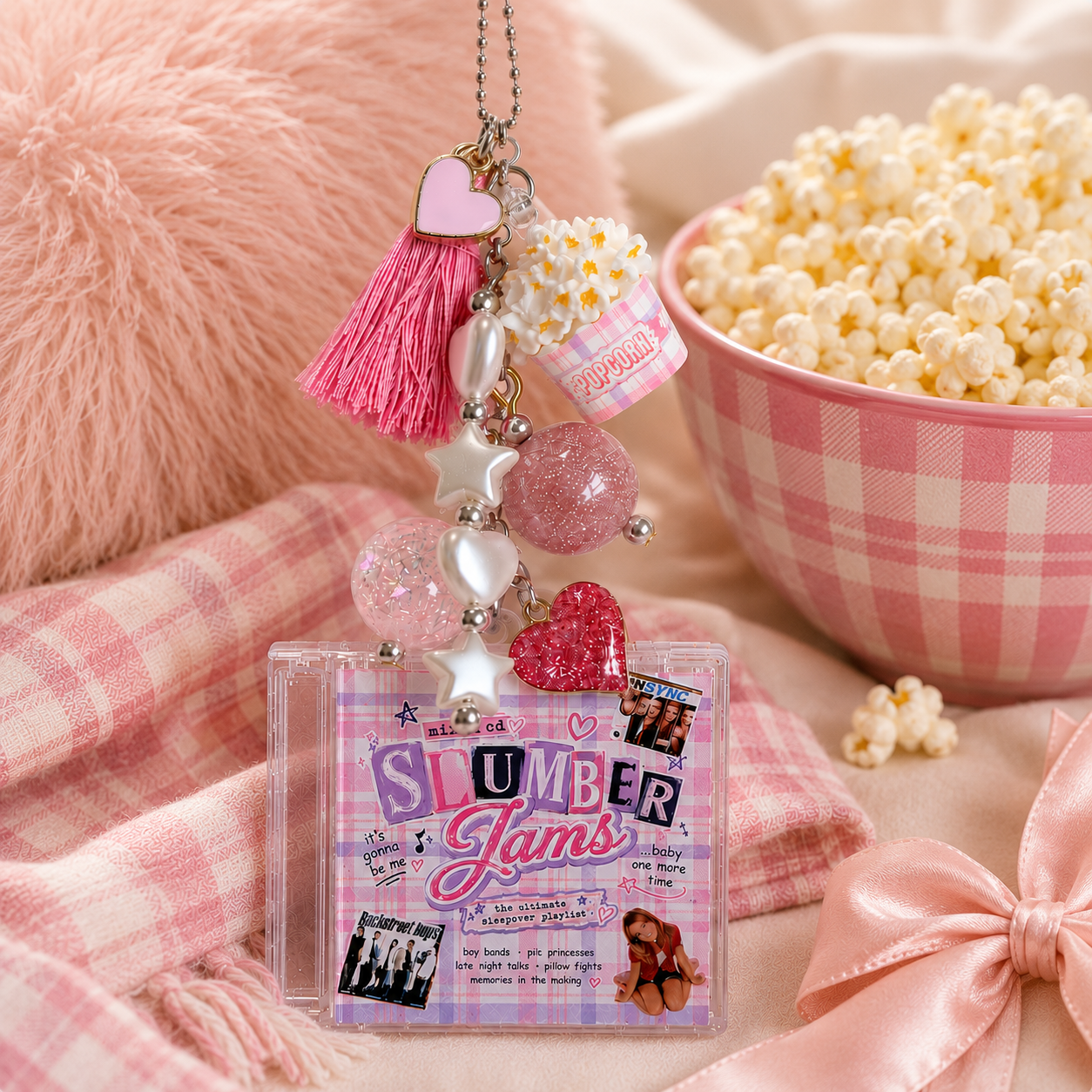 Slumber Party Charm - Tumbler Handle Charm