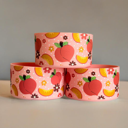 Sweet Peach Tumbler Boot -fits 20-40oz