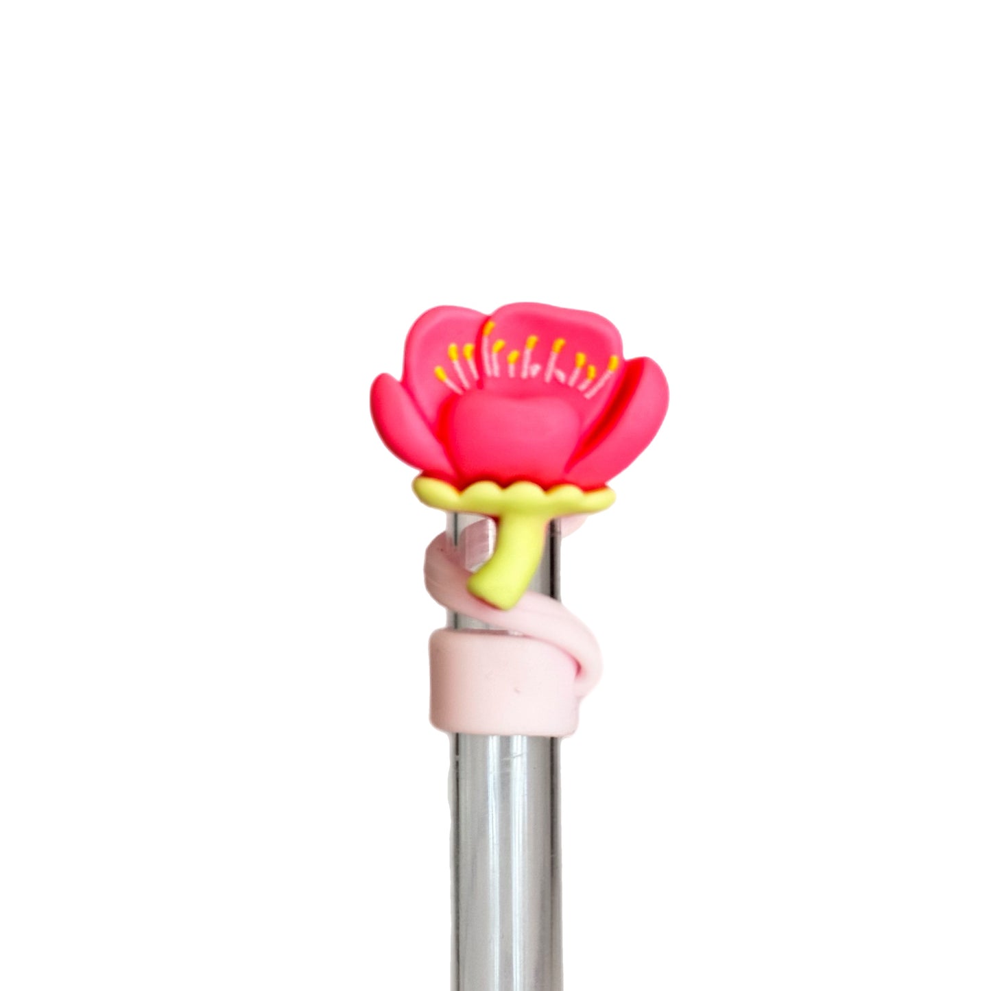 Blossom Straw Toppers