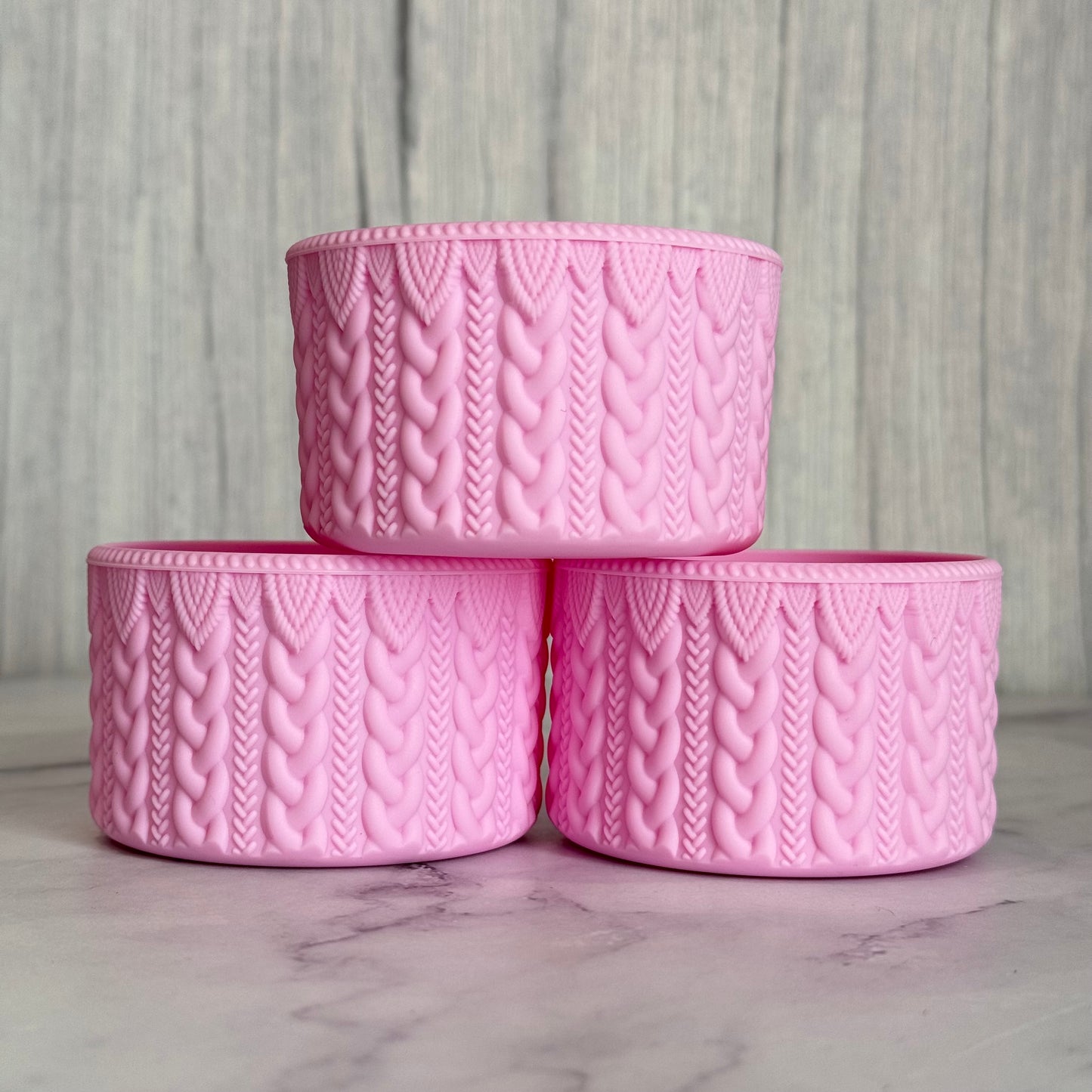 MEXICO PINK MACRAME Tumbler Boot -fits 20-40oz BY