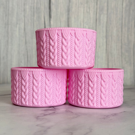 MEXICO PINK MACRAME Tumbler Boot -fits 20-40oz BY