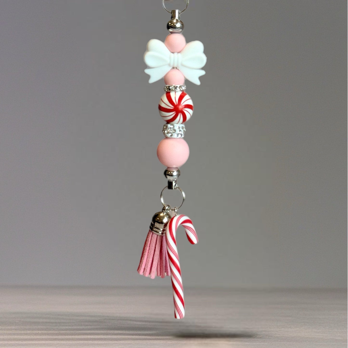 Candy Cane Deluxe Bar Charm- Tumbler Handle Charm