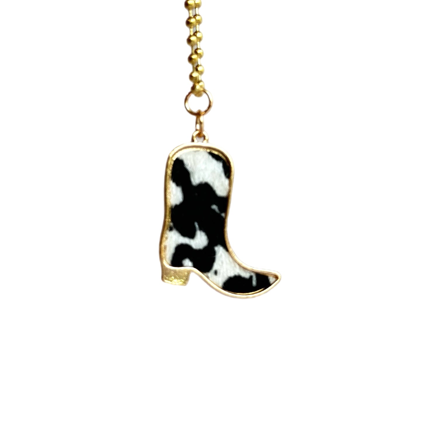 COWBOY BOOT Charm - Tumbler Handle Charm