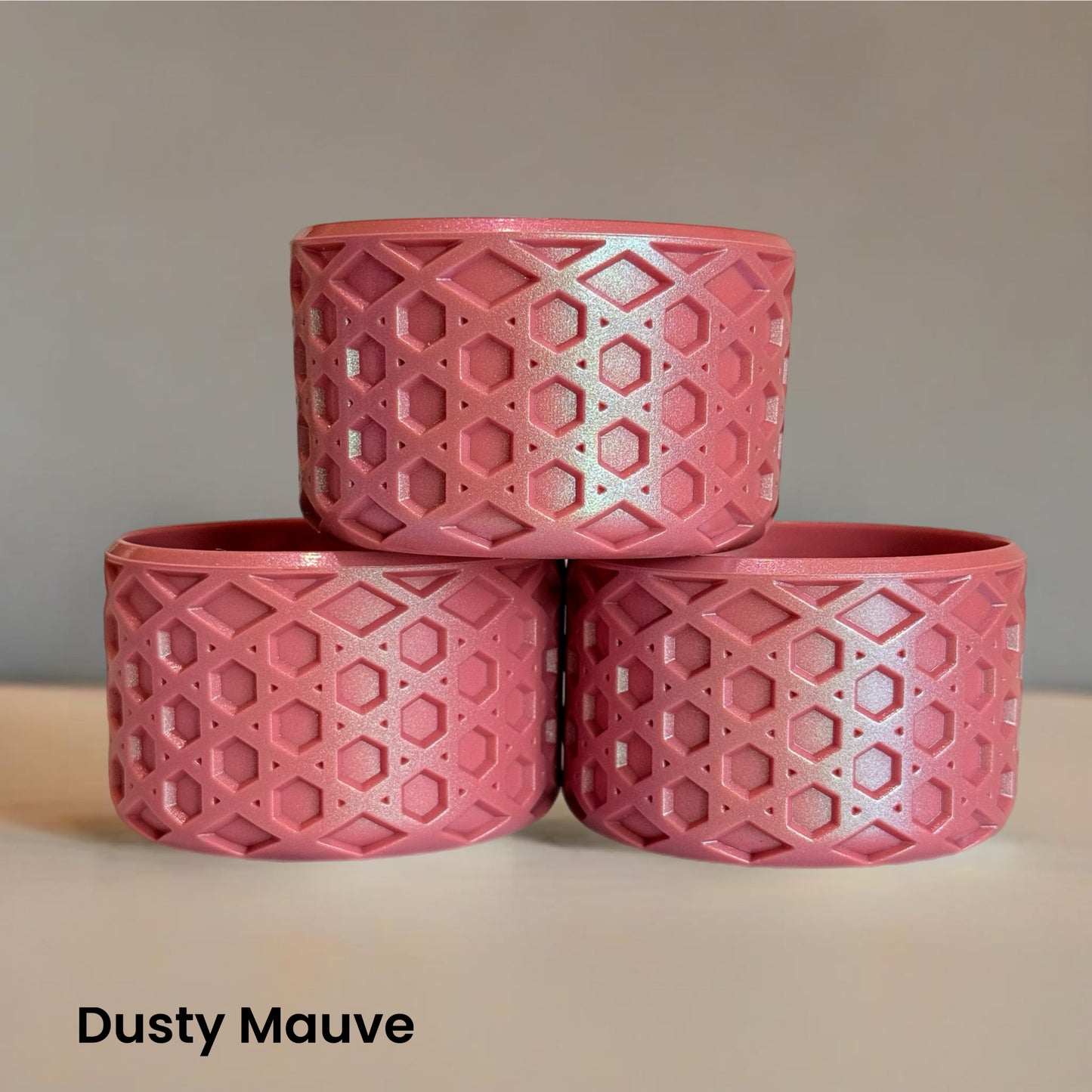 Dusty Mauve WAFFLE Tumbler Boot -fits 20-40oz