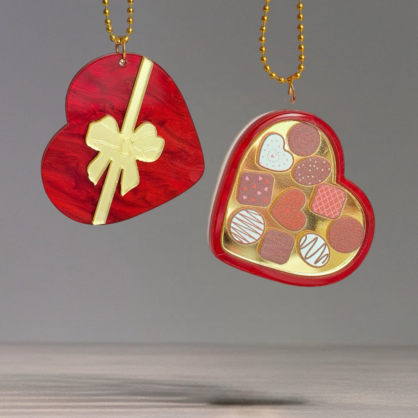 Chocolate Box Charm - Tumbler Handle Charm