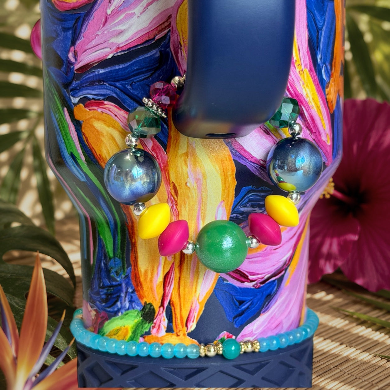 Painted Bananas Halo Charm