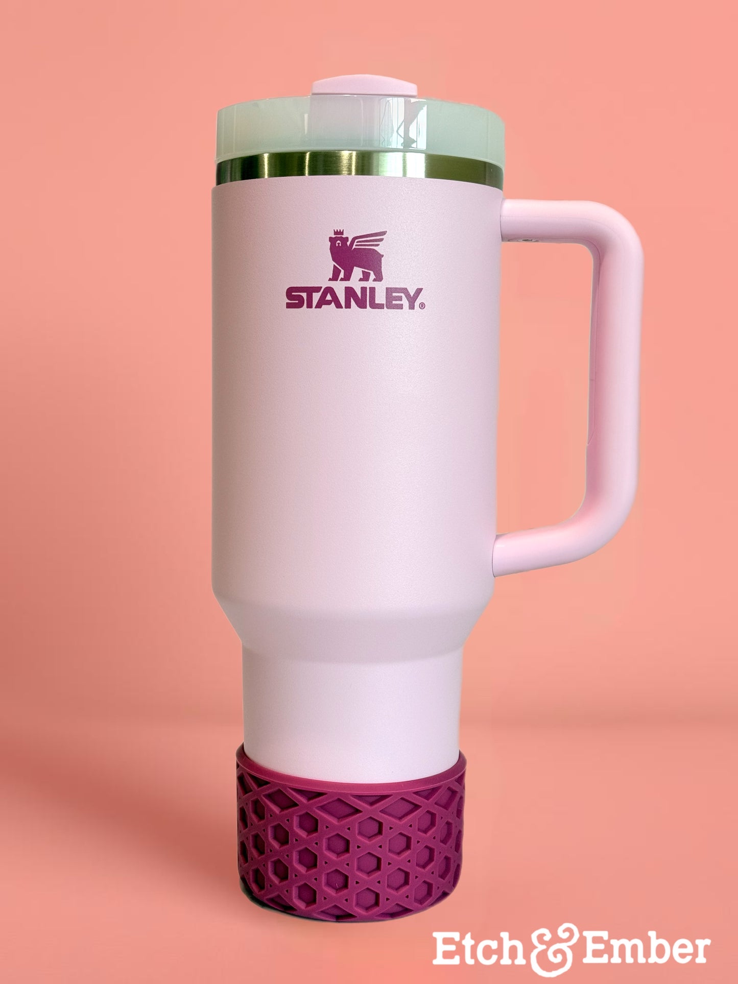 Cherry Blossom Logo WAFFLE Tumbler Boot -fits 20-40oz