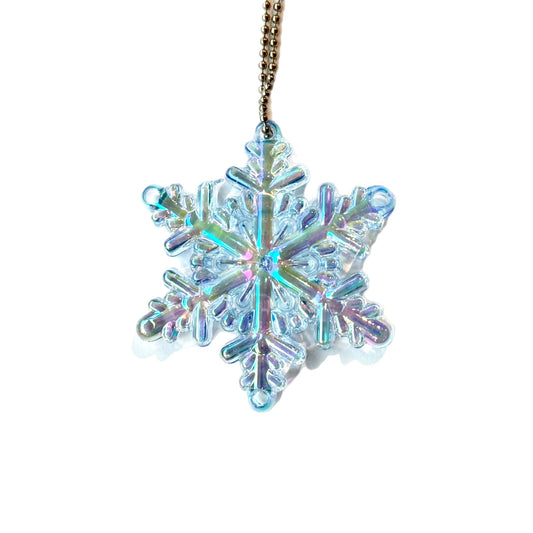 Translucent Snowflake Charms - Tumbler Handle Charm