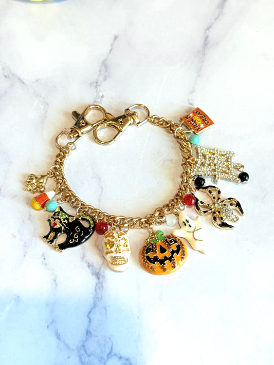 Halloween Deluxe Tumbler Charm Necklace