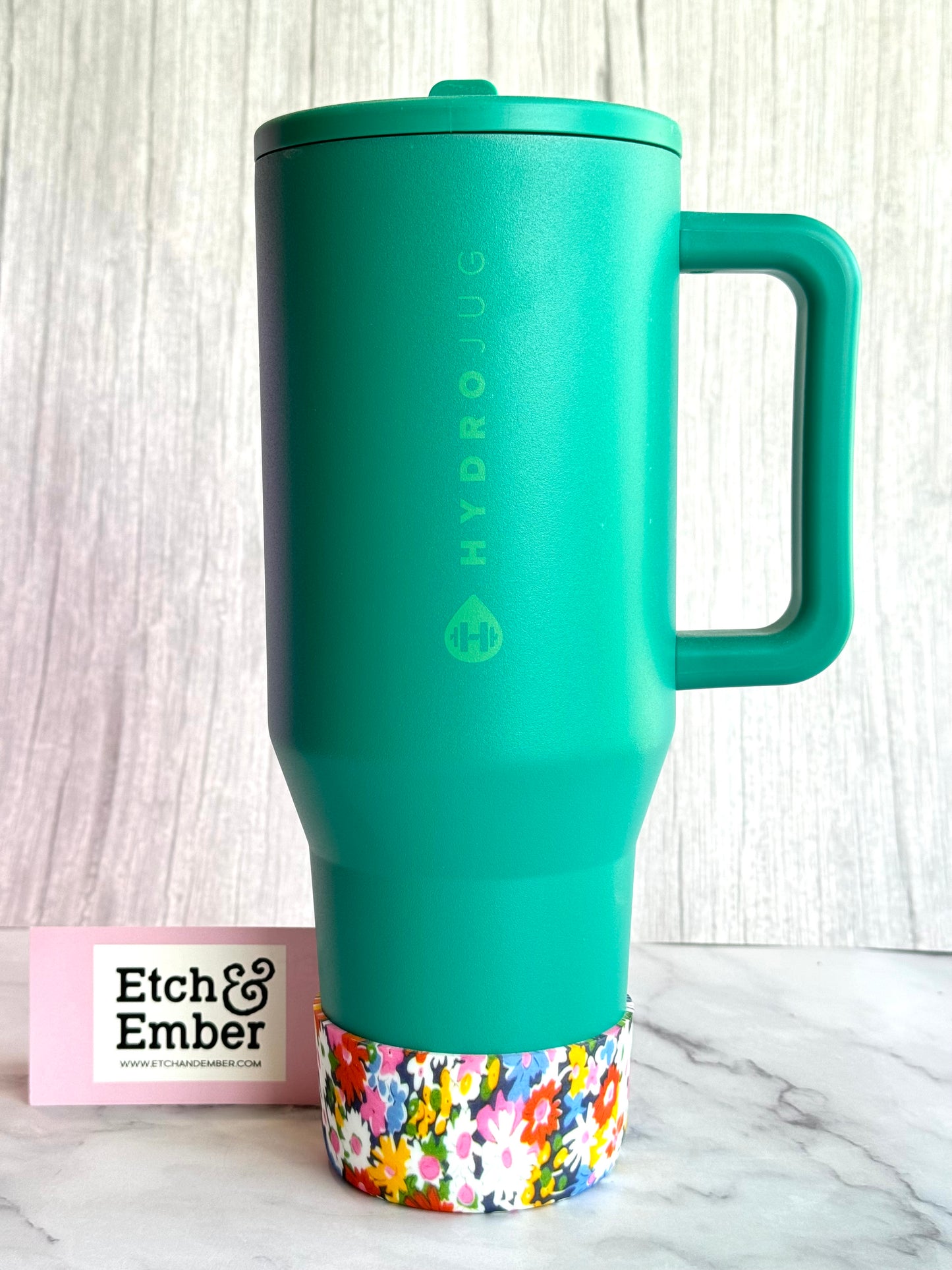 FLORAL BOUQUET Tumbler Boot -fits 20-40oz New!