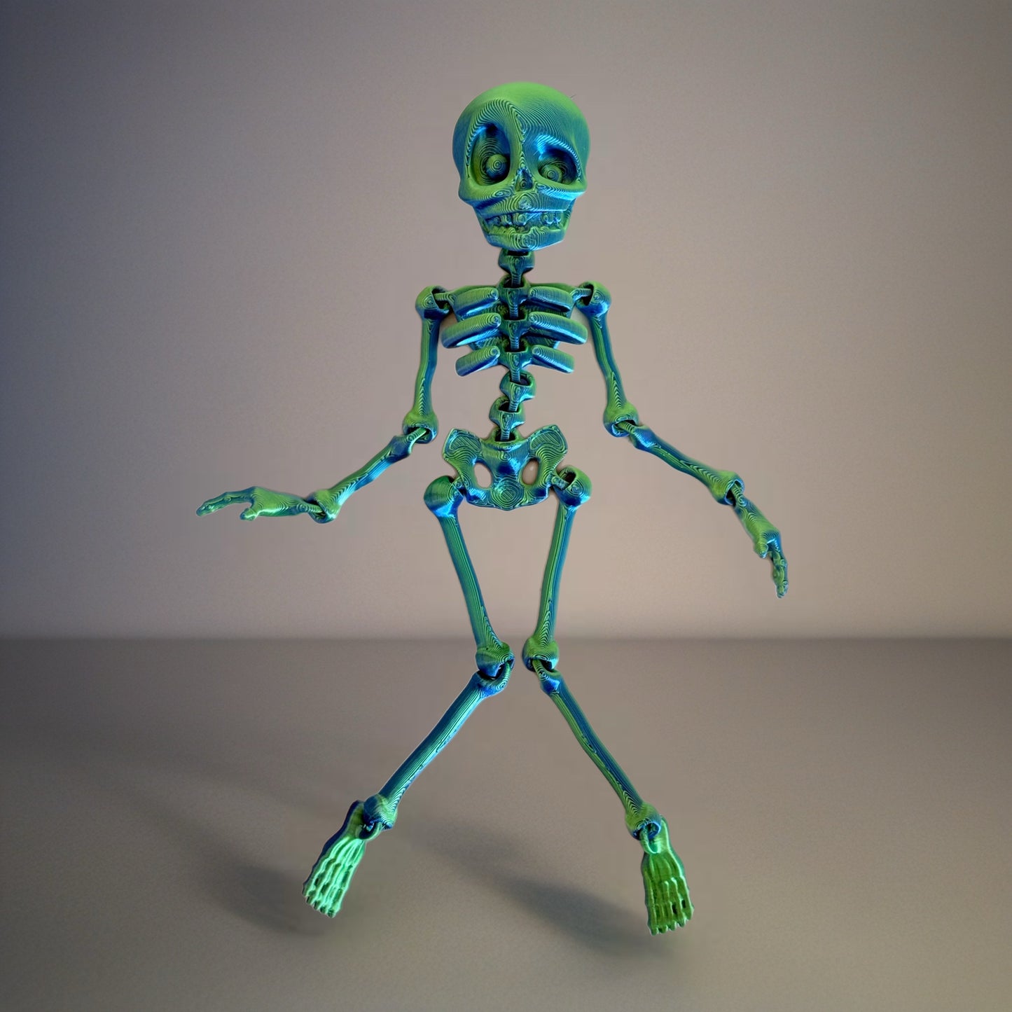 3D Skeleton Charm - Tumbler Handle Charm