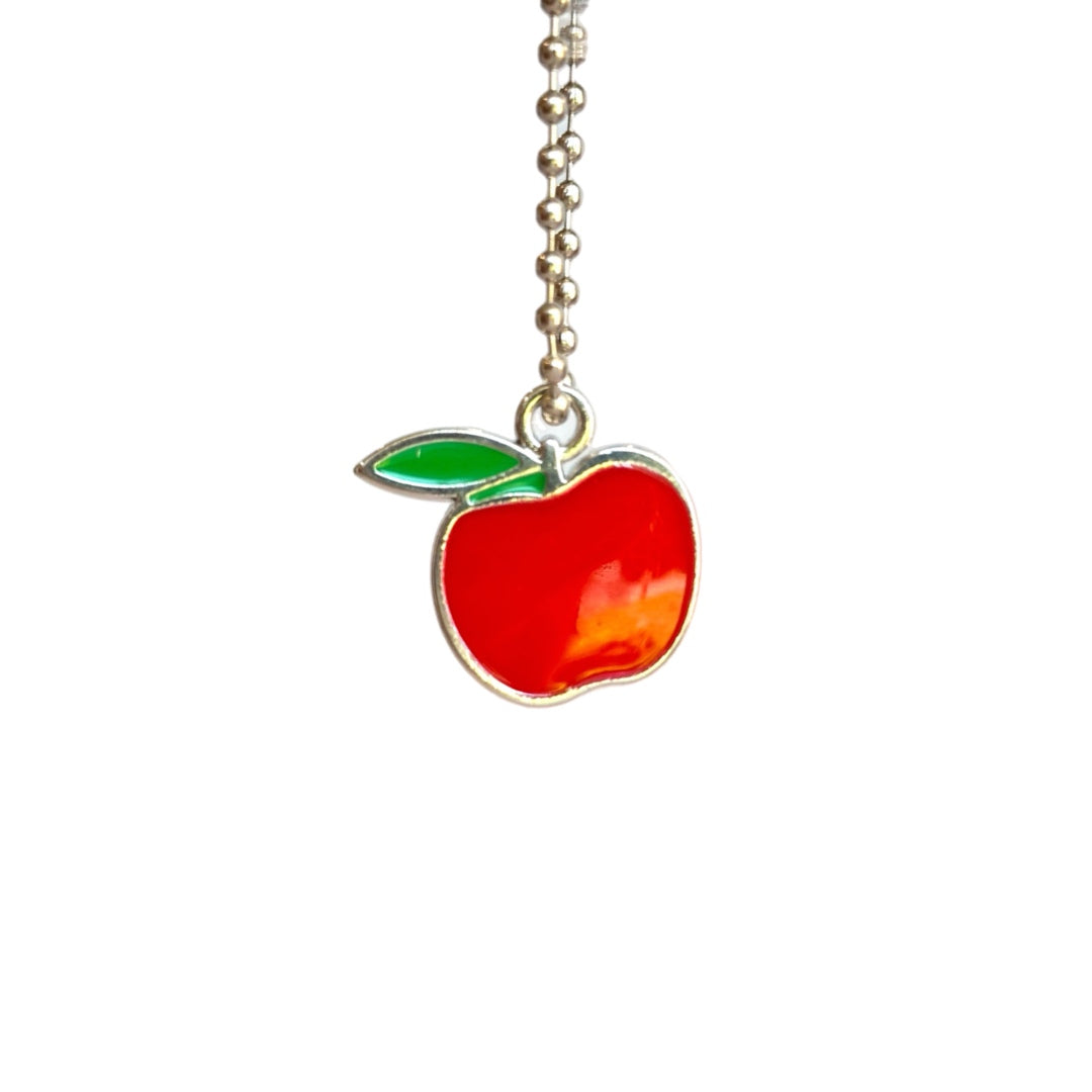 Apple Charm - Tumbler Handle Charm