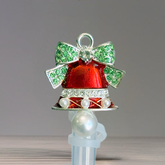 Christmas Bells Straw Topper