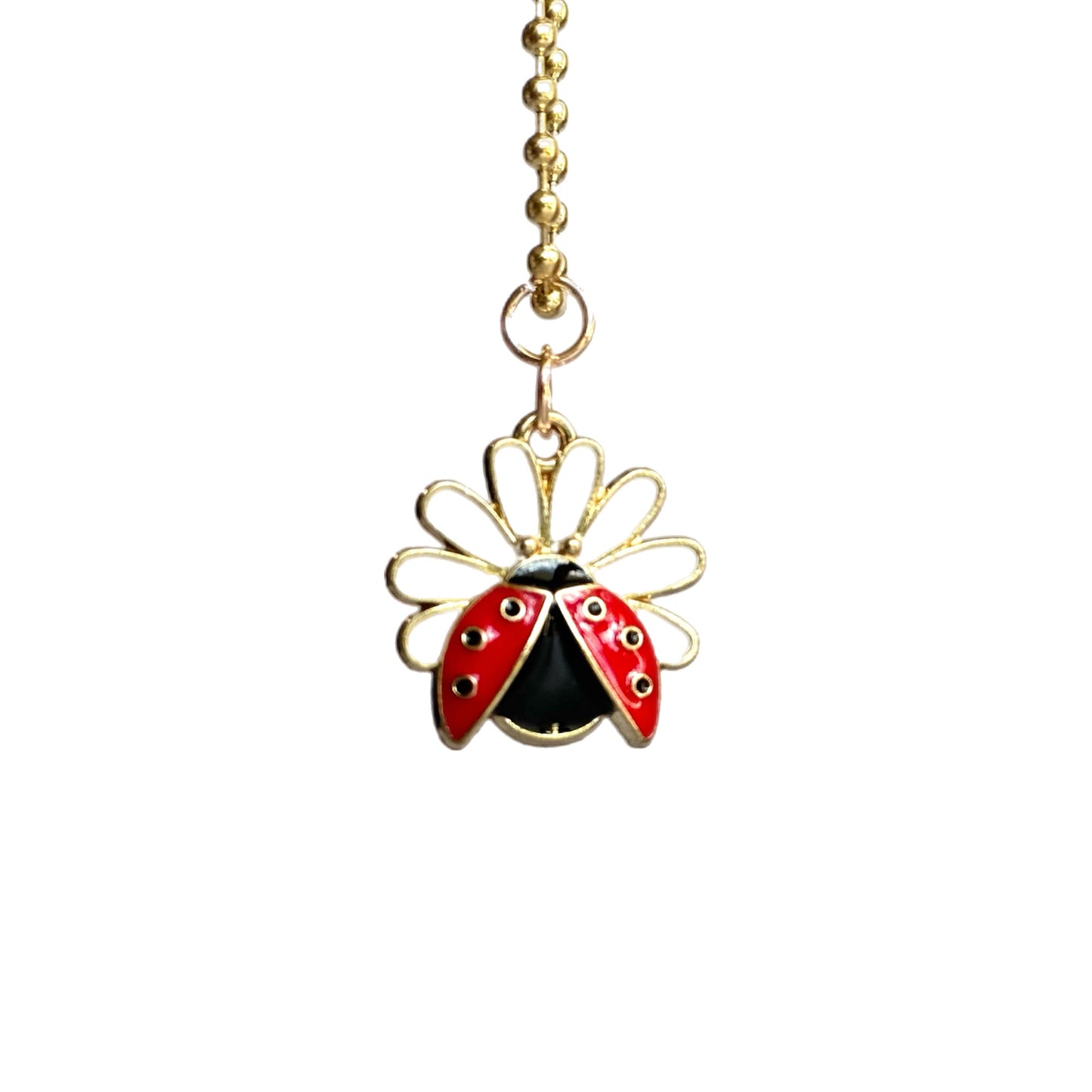 Ladybug Charm- Tumbler Handle Charm