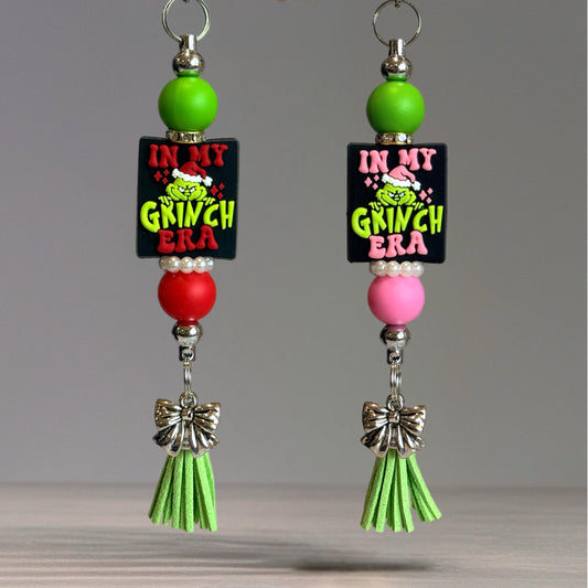 Deluxe In My Grinch Era Bar Charm - Tumbler Handle Charm