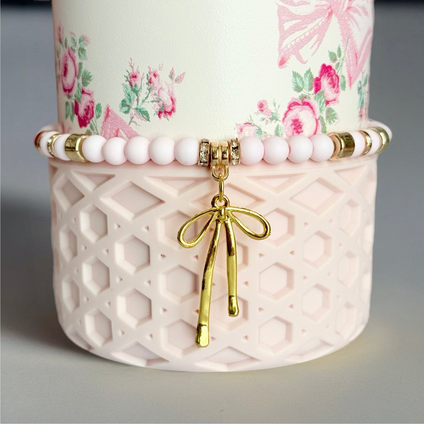 Chantilly Bow Tumbler Bracelet