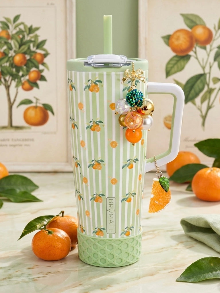 Orange Slice Charm - Tumbler Handle Charm