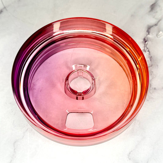 NECTARINE CLEAR Stanley Colored Lid 2.0