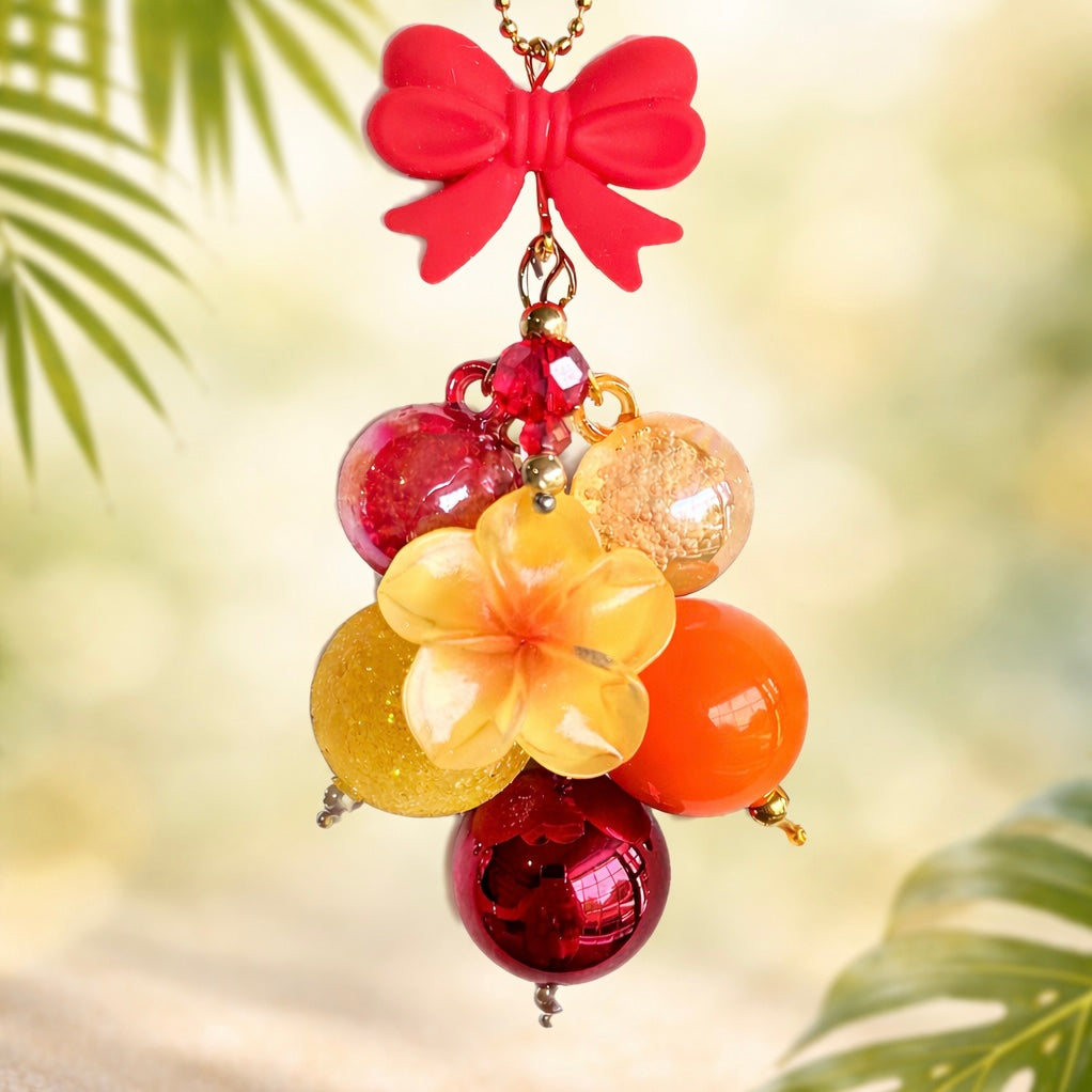 Tropical Ember Mini Bauble Charm - Tumbler Charm