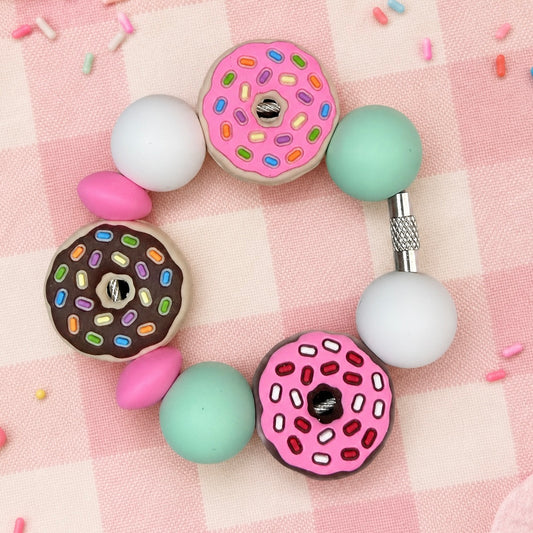 Donuts Handle Bracelet - Tumbler Handle Charm