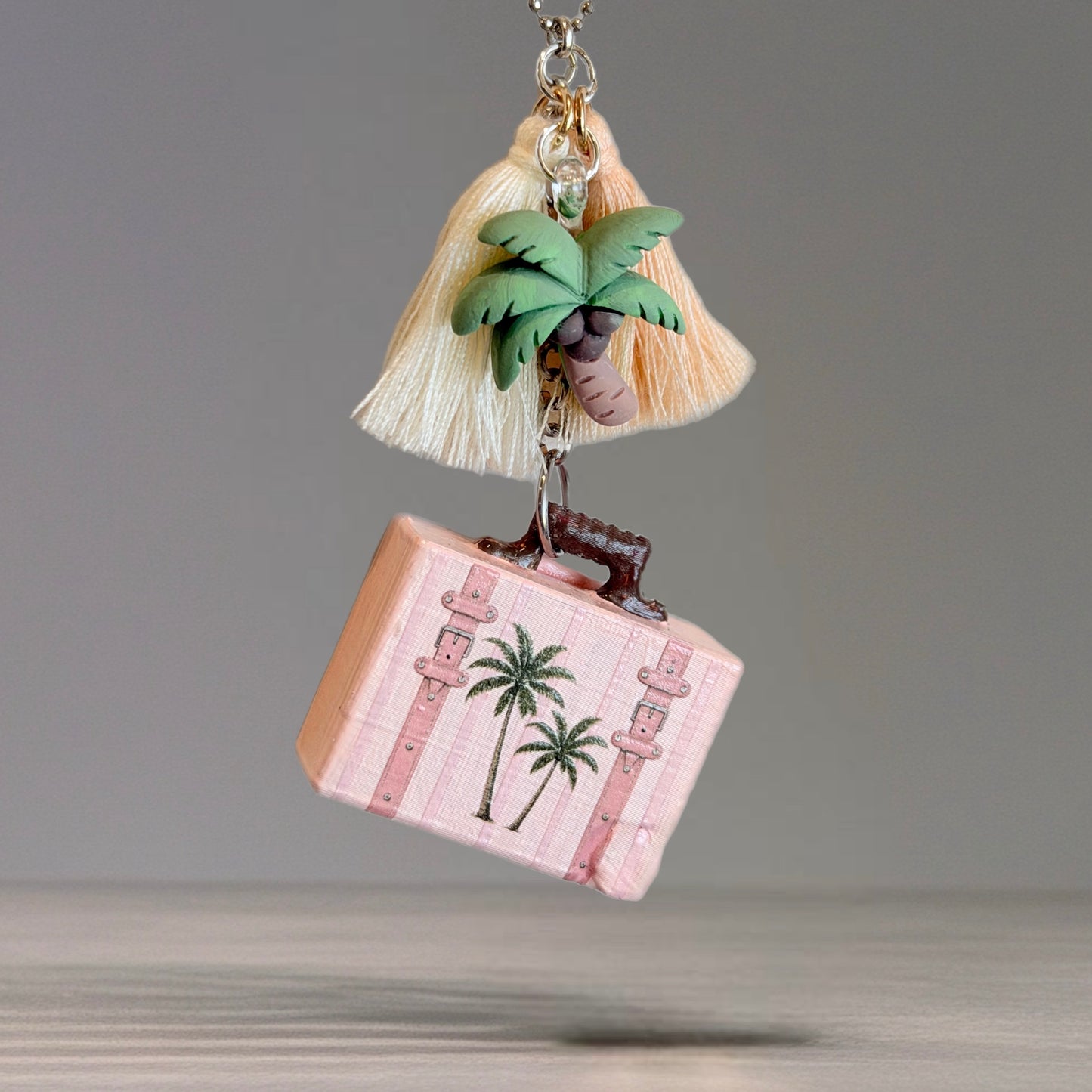 Palm Springs Getaway Charm - Tumbler Handle Charm