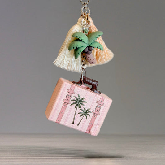 Palm Springs Getaway Charm - Tumbler Handle Charm