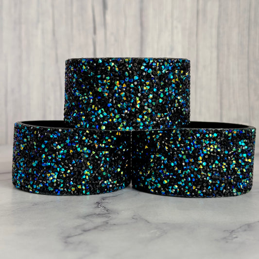 Midnight Glitz Druzy Tumbler Boot -fits 20-40oz New!