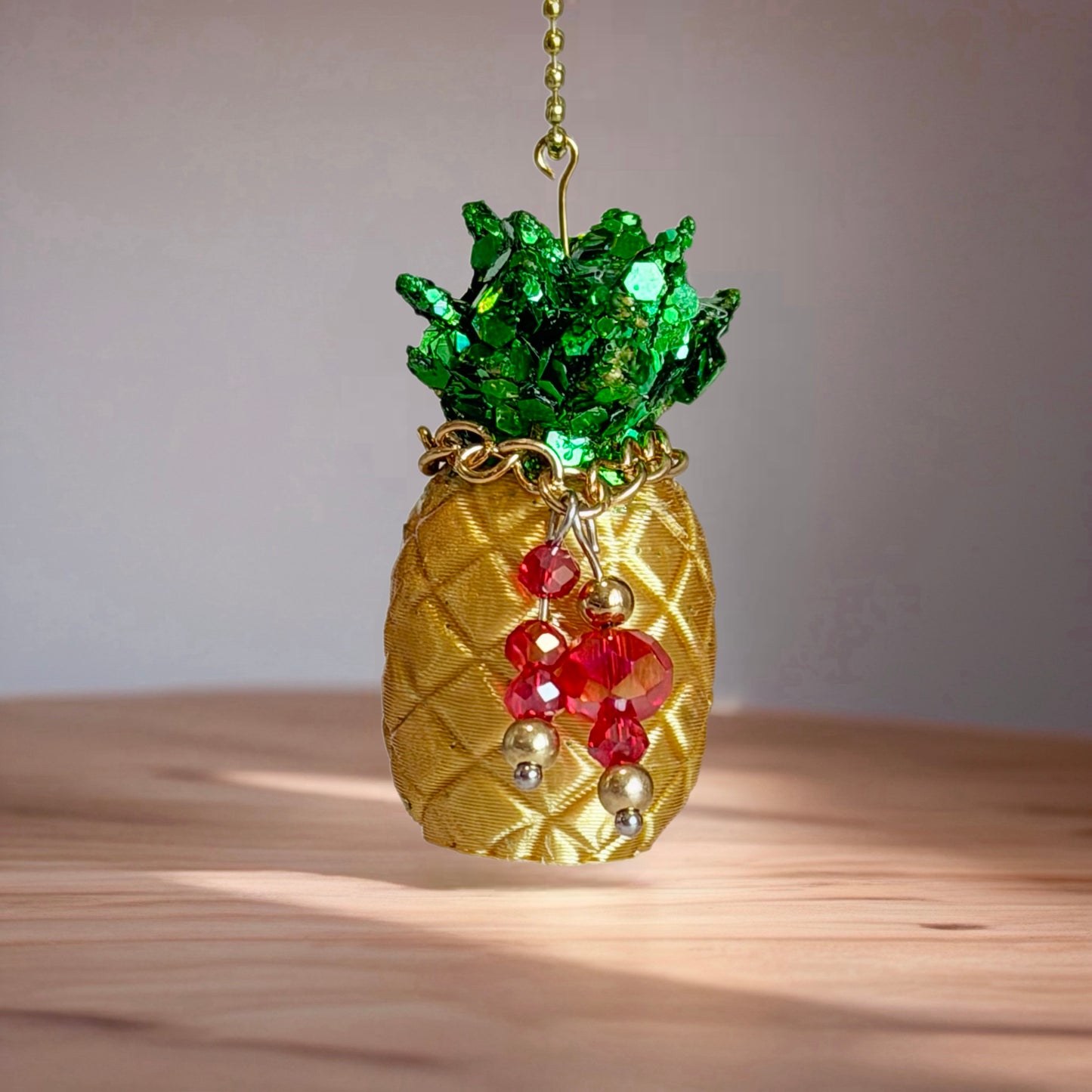 Tropical Pineapple Charm - Tumbler Charm