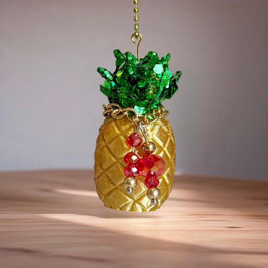 Tropical Pineapple Charm - Tumbler Charm