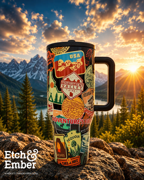 HydroJug Traveler- Maverick National Parks – Etch and Ember