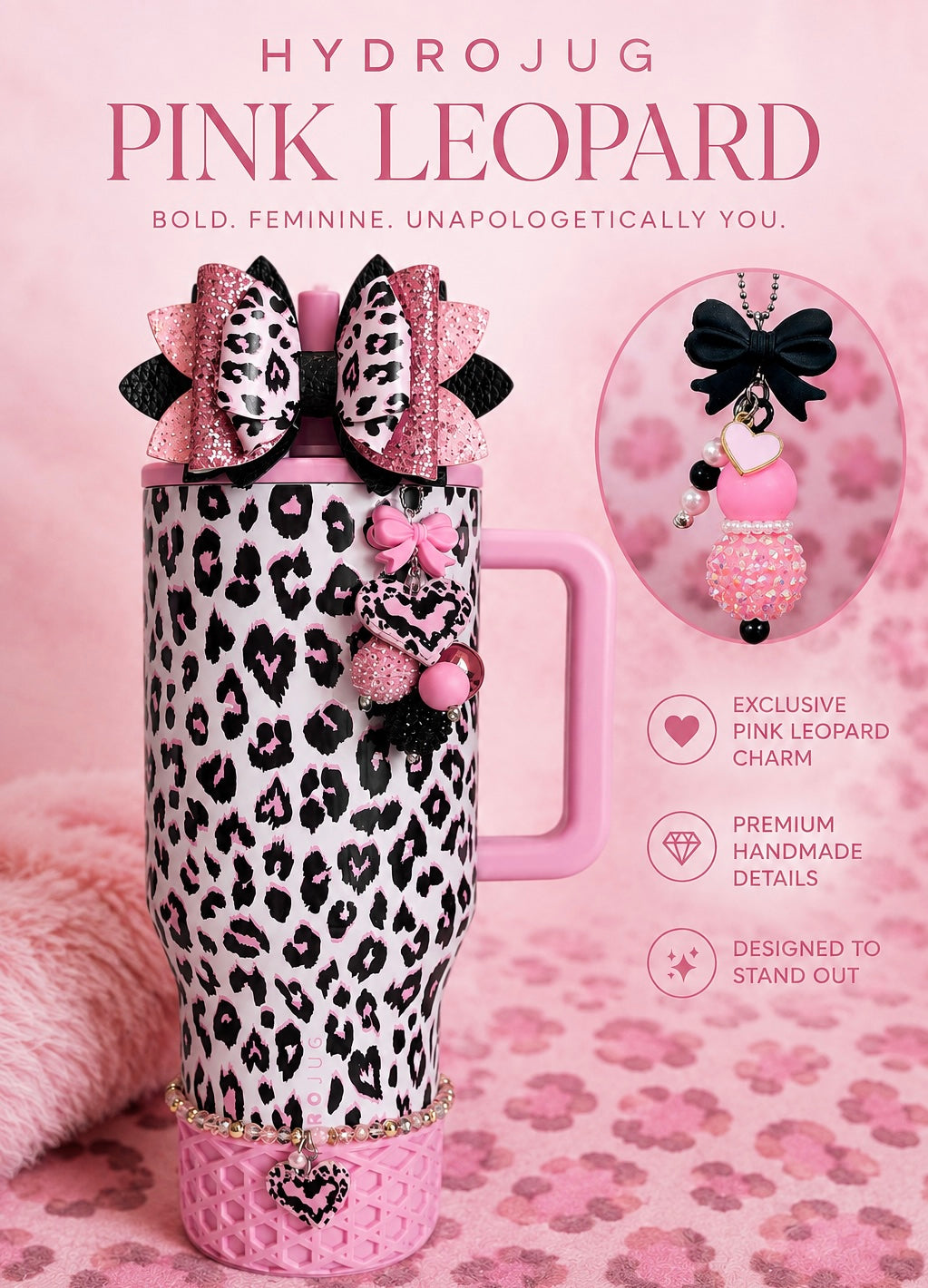 Hydrojug Pink Leopard