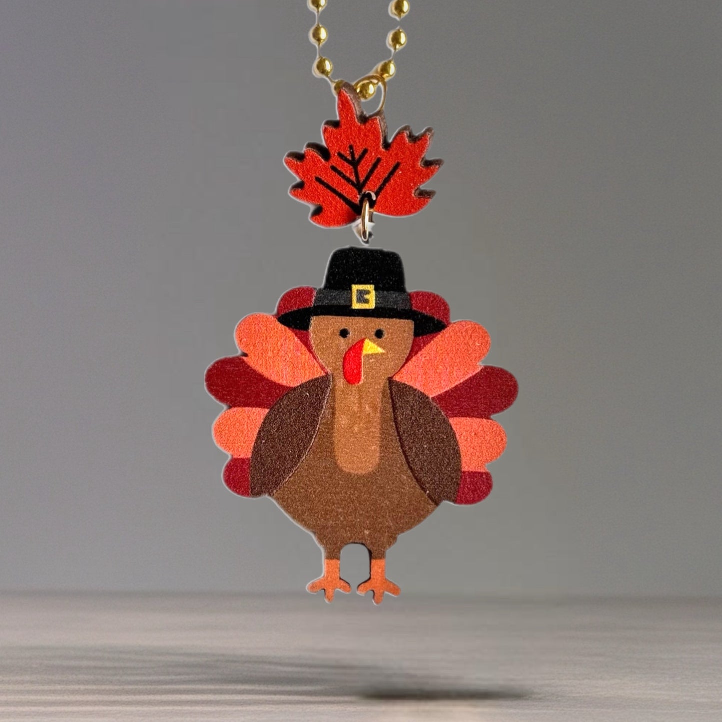 Turkey Charm - Tumbler Handle Charm