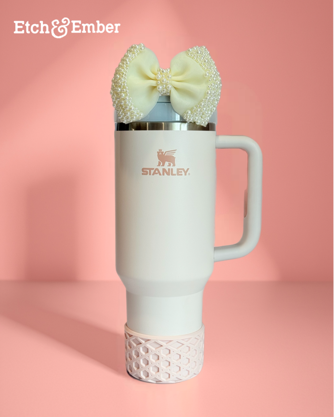 Rose Quartz Body WAFFLE Tumbler Boot -fits 20-40oz