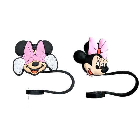 Minnie Straw Topper- Magical Vacation Pink