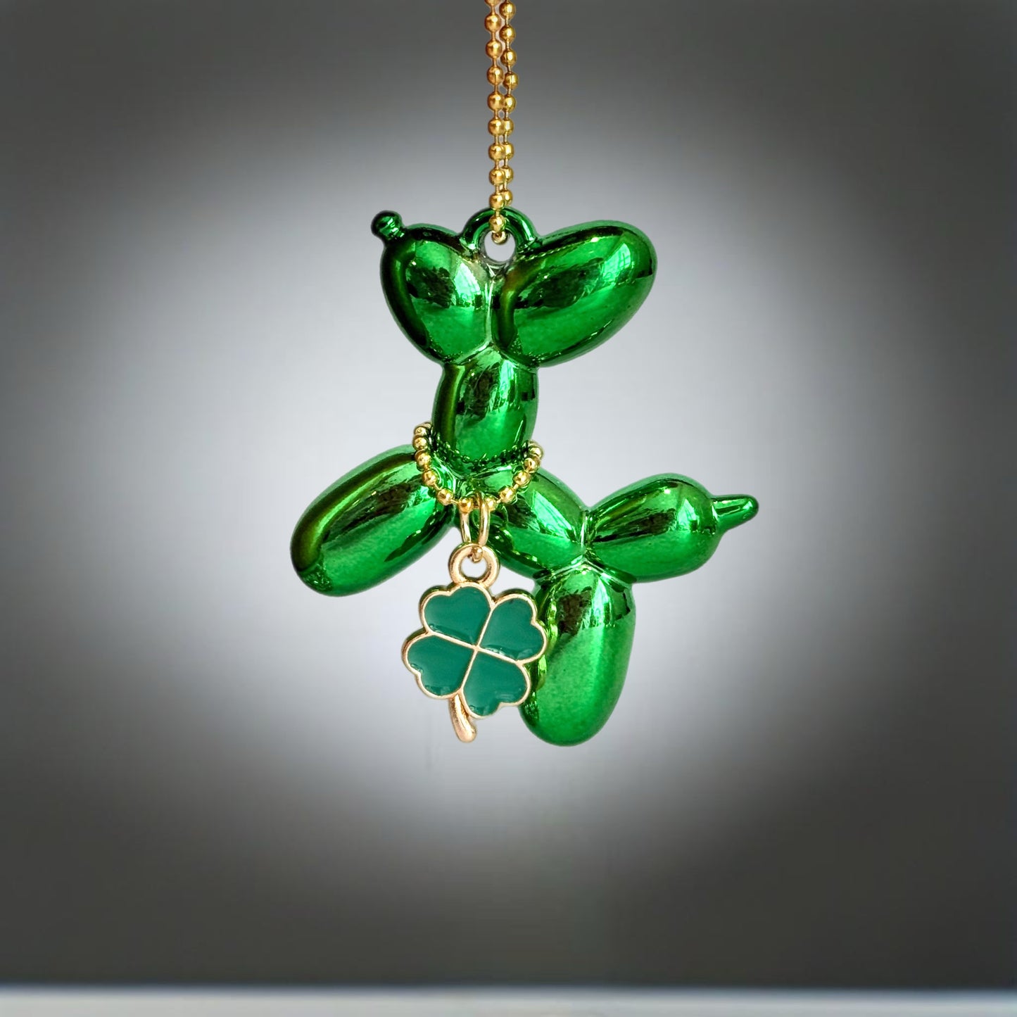 ‘Lucky’ Balloon Dog Charm - Tumbler Handle Charm