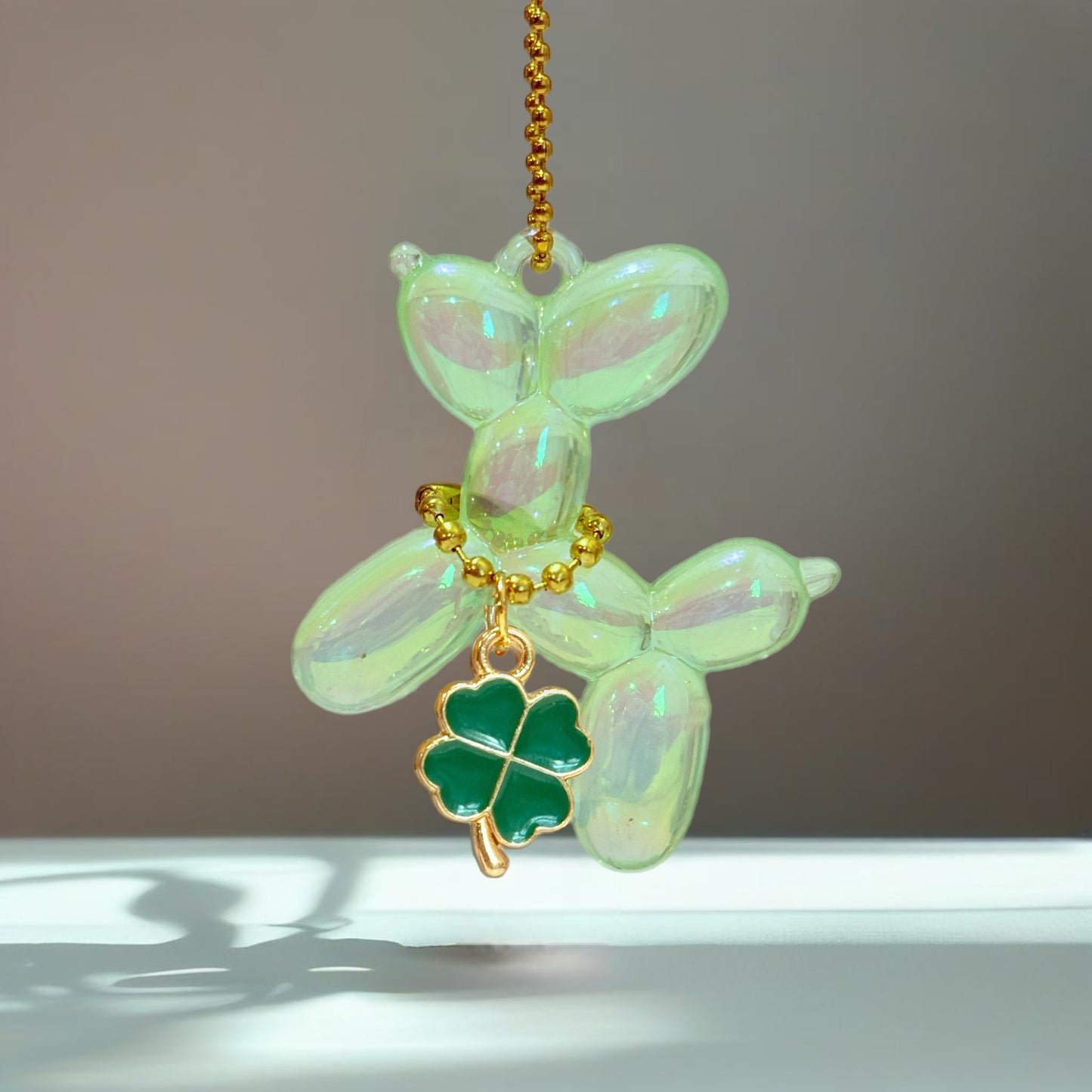 ‘Lucky’ Balloon Dog Charm - Tumbler Handle Charm