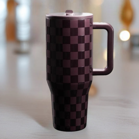 HydroJug Traveler -  Ember Checkmate