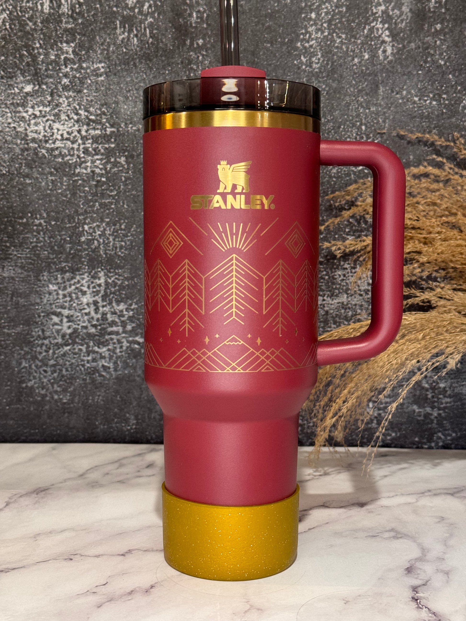 Red Glitter Stanley Cup Boot for Stanley 40 Oz Tumbler Stanley Cup