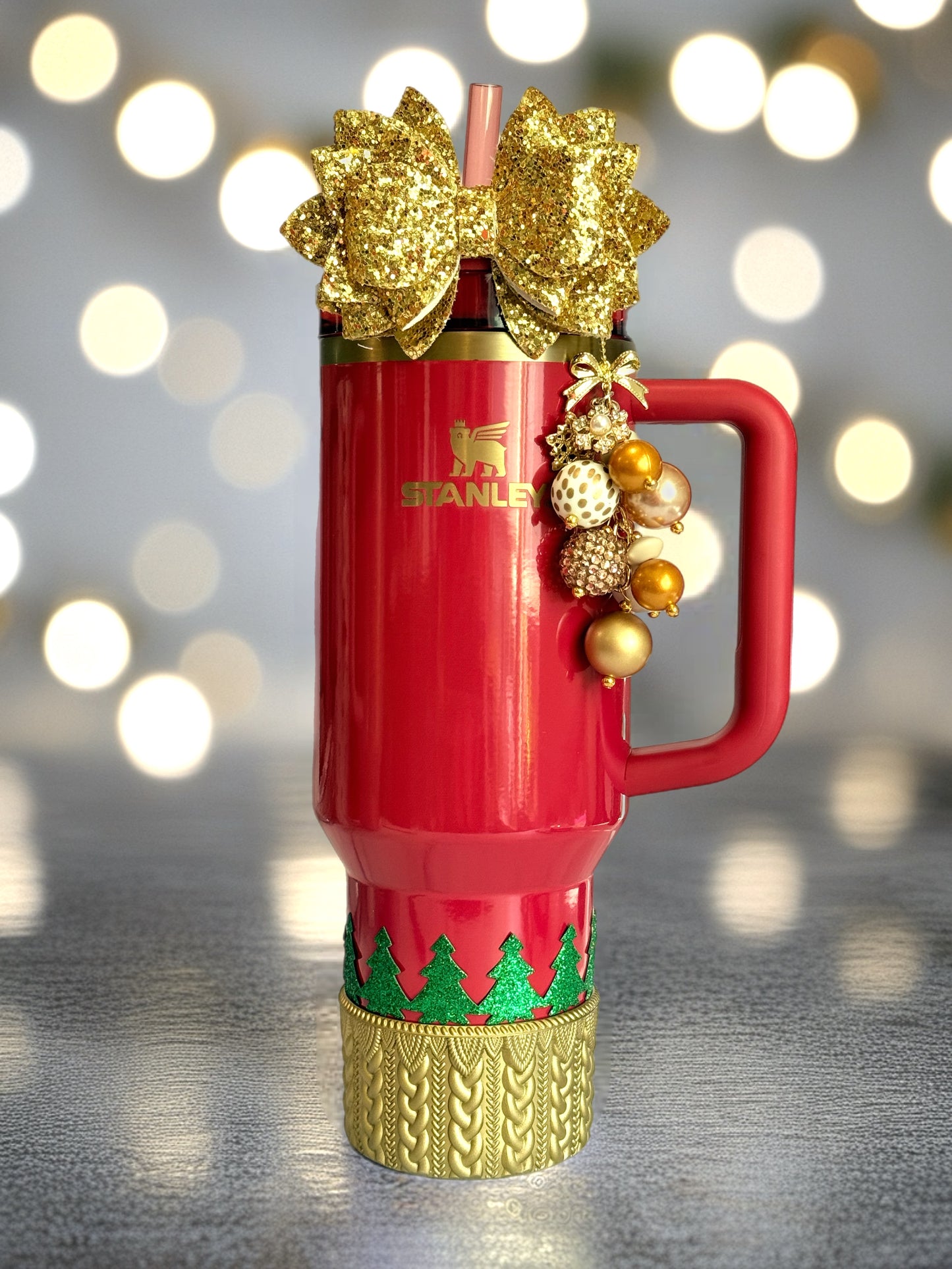 Christmas Trees Tumbler Bracelet