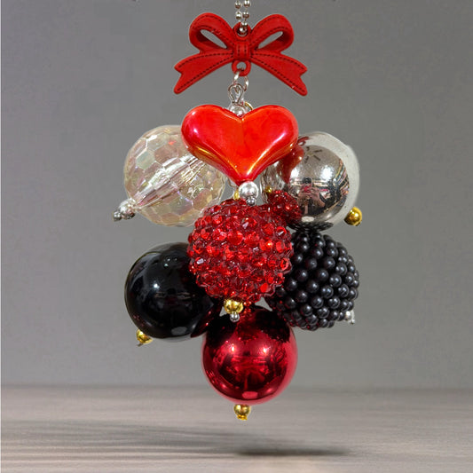 Queen of Hearts Bauble Charm - Tumbler Handle Charm